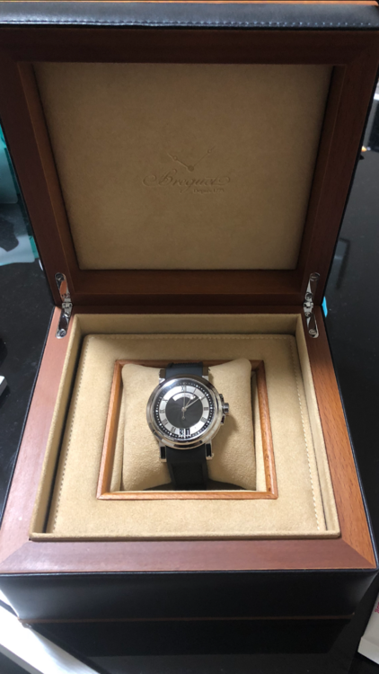 ブレゲ マリーン （高級時計）の商品画像 - 査定依頼日：2025年5月11日 - 最高査定価格：100,000円