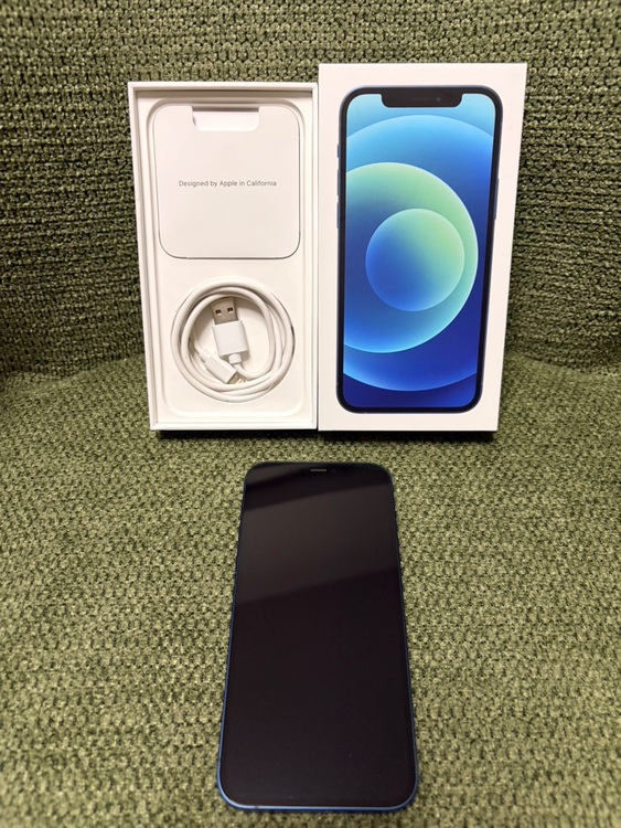 iPhone12 ブルー（スマホ）の商品画像 - 査定依頼日：2025年11月24日 - 最高査定価格：18,000円