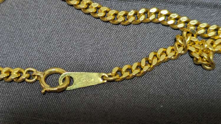 k18.60センチチェーンネックレス（金・貴金属）の商品画像 - 査定依頼日：2024年3月12日 - 最高査定価格：800,000円