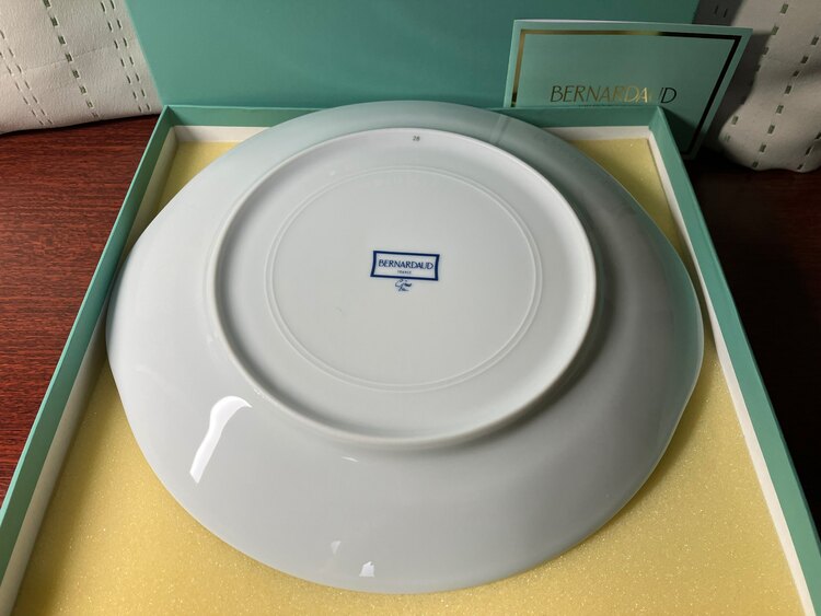 リモージュ　Limoges ベルナルド ポーケーズ  B&Bプレート 26.5㎝（食器）の商品画像 - 査定依頼日：2025年3月3日