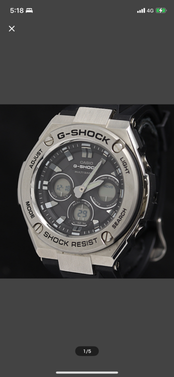 GST-W310（高級時計）の商品画像 - 査定依頼日：2024年12月24日 - 最高査定価格：6,000円