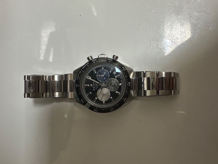 ゼニス エルプリメロ クロノマスタースポーツ（高級時計）の商品画像 - 査定依頼日：2025年10月3日 - 最高査定価格：780,000円