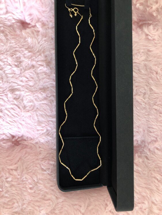 18金イエローゴールド　デザインネックレス（金・貴金属）の商品画像 - 査定依頼日：2025年6月1日 - 最高査定価格：90,000円