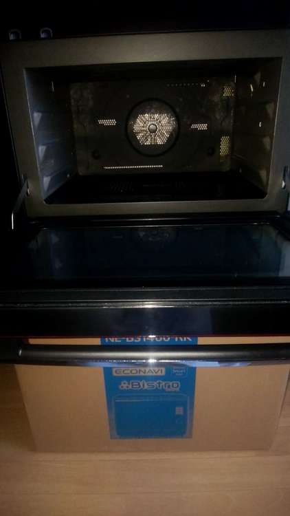 パナソニック ビストロ スチームオーブンレンジ 30L ヘルツフリー ルージュブ（家電）の商品画像 - 査定依頼日：2023年4月5日 - 最高査定価格：17,000円