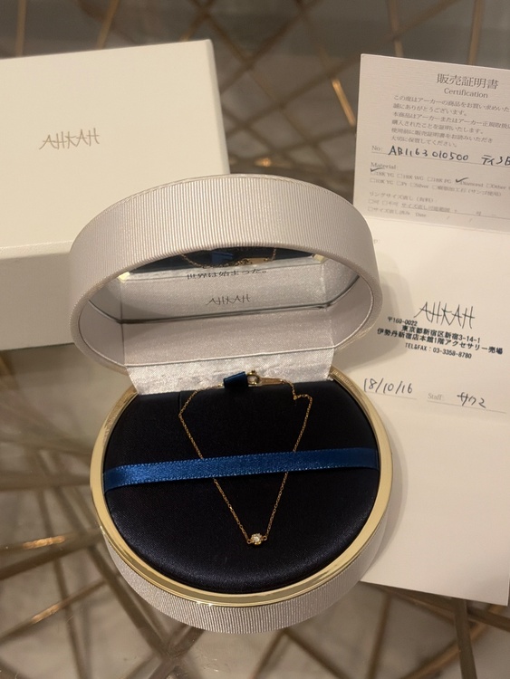 AHKAH ティア ブレスレット 18Kイエローゴールド/ダイヤモンド（宝石）の商品画像 - 査定依頼日：2026年5月5日 - 最高査定価格：23,000円