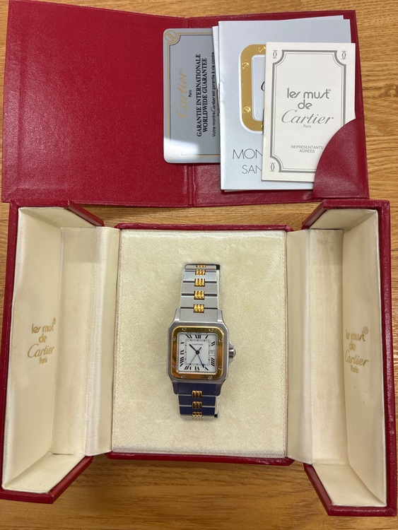 カルティエ サントス 103623（高級時計）の商品画像 - 査定依頼日：2025年6月30日 - 最高査定価格：580,000円