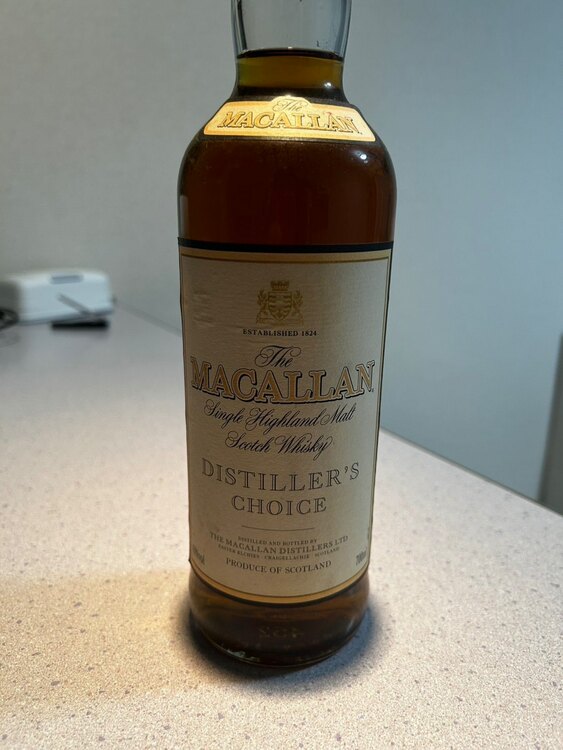 マッカランディスティラリーズチョイス（お酒）の商品画像 - 査定依頼日：2025年5月9日 - 最高査定価格：45,000円