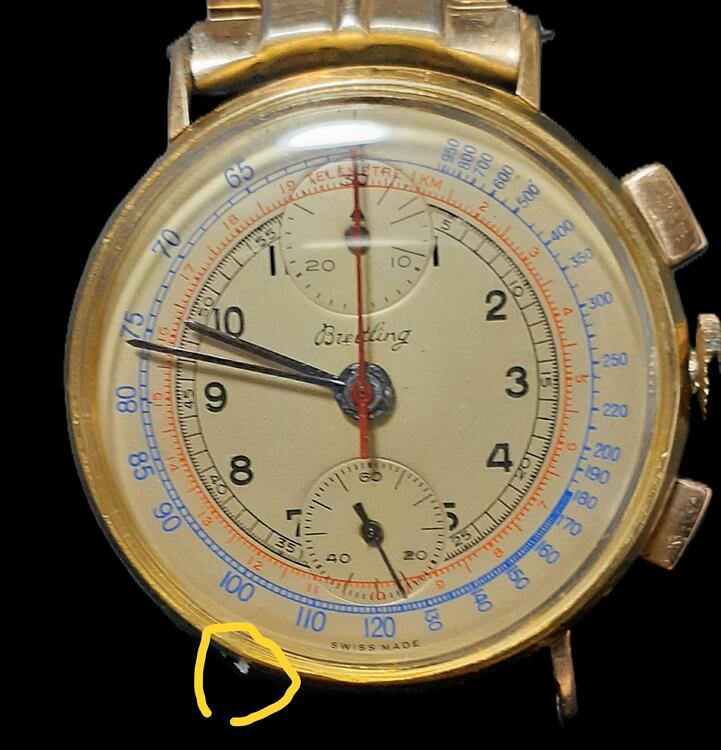 ﾌﾞﾗｲﾄﾘﾝｸﾞRef173クロノグラフ18K無垢（高級時計）の商品画像 - 査定依頼日：2025年12月9日 - 最高査定価格：650,000円