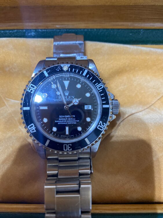 ロレックス シードゥエラー 16600 N44431（高級時計）の商品画像 - 査定依頼日：2025年3月21日 - 最高査定価格：1,250,000円