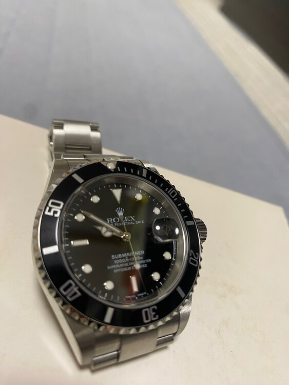ロレックス サブマリーナー 1161（高級時計）の商品画像 - 査定依頼日：2025年3月16日 - 最高査定価格：1,450,000円