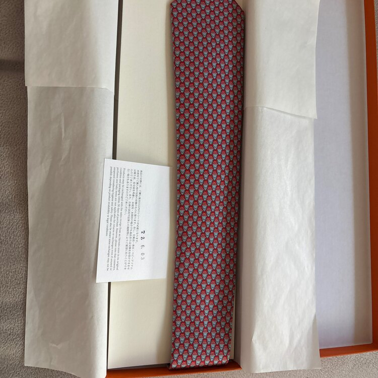 ネクタイ　サメ柄　銀座本店で購入（古着・ファッション）の商品画像 - 査定依頼日：2025年2月26日 - 最高査定価格：3,000円