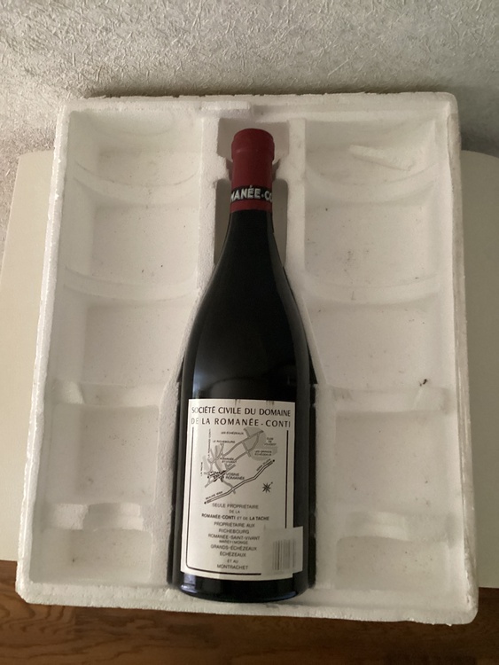 ワイン ロマネコンティ（お酒）の商品画像 - 査定依頼日：2026年8月9日 - 最高査定価格：1,500,000円