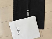 セリーヌ ベルトバッグマイクロ レザー 2WAYハンドバッグ ブラック