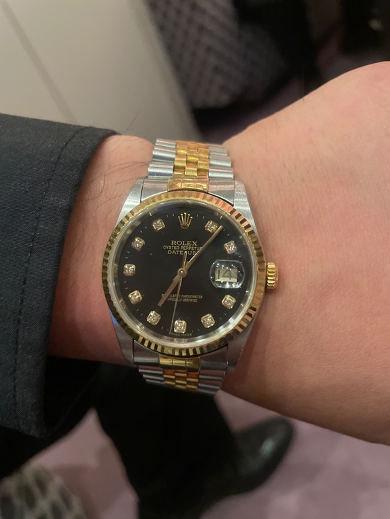 ロレックス デイトジャスト oysterperptuak（高級時計）の商品画像 - 査定依頼日：2025年6月14日 - 最高査定価格：900,000円