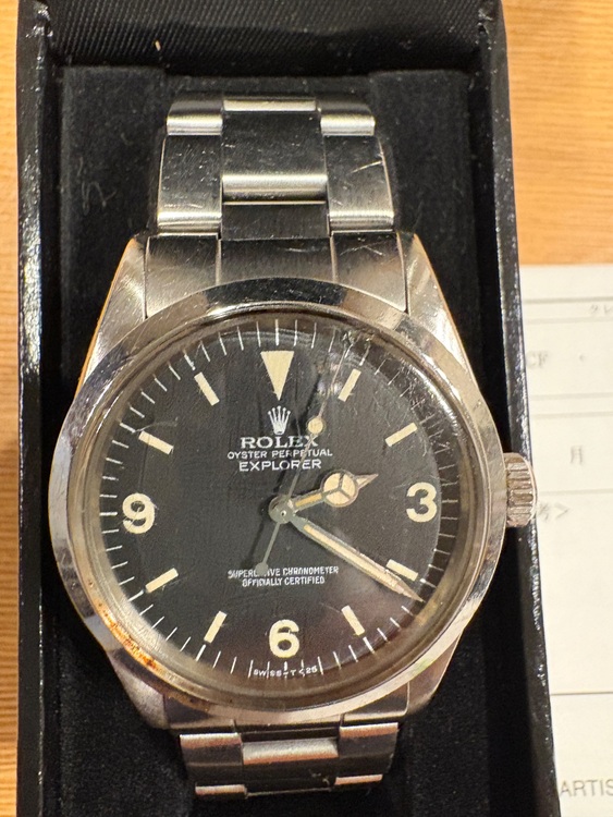 ロレックス エクスプローラー 1016（高級時計）の商品画像 - 査定依頼日：2025年7月31日 - 最高査定価格：2,800,000円