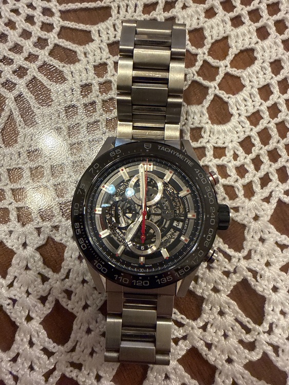 タグホイヤー カレラ WBT795（高級時計）の商品画像 - 査定依頼日：2025年10月3日 - 最高査定価格：390,000円