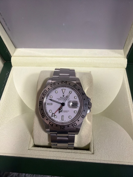 ロレックス エクスプローラー 1657（高級時計）の商品画像 - 査定依頼日：2026年2月9日 - 最高査定価格：1,400,000円