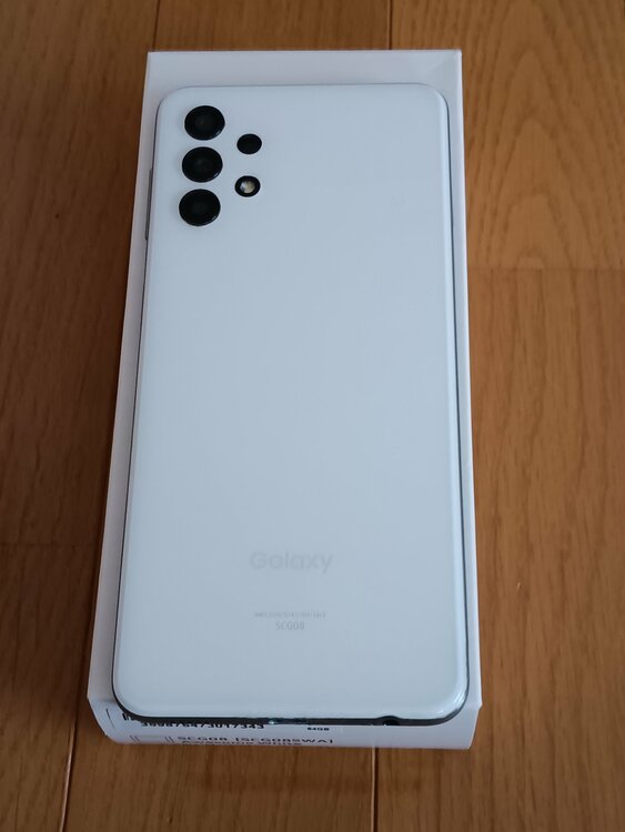Galaxy A32 シリーズ 【au】Galaxy A32 5G SCG08 （スマホ）の商品画像 - 査定依頼日：2026年3月26日