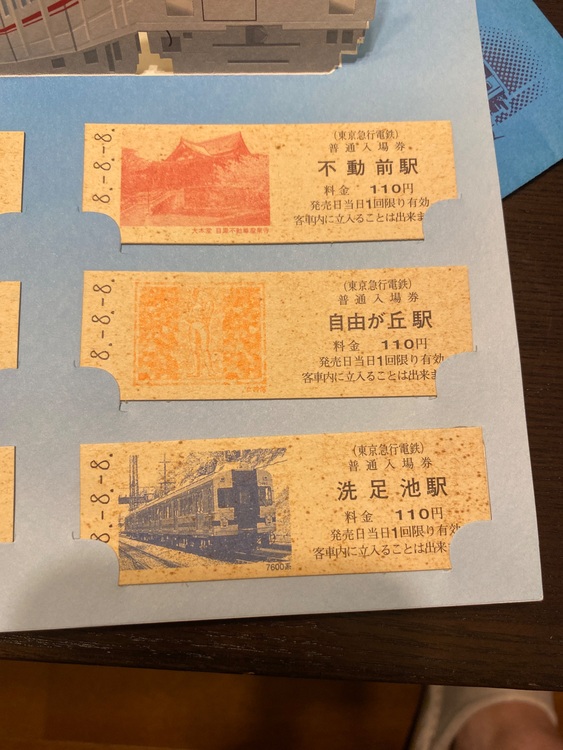 東急電鉄　平成8年8月8日記念入場券（その他のおもちゃ）の商品画像 - 査定依頼日：2025年8月27日 - 最高査定価格：3,000円