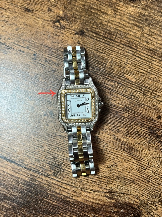 パンテールミニアフターダイヤ（高級時計）の商品画像 - 査定依頼日：2026年2月25日 - 最高査定価格：800,000円