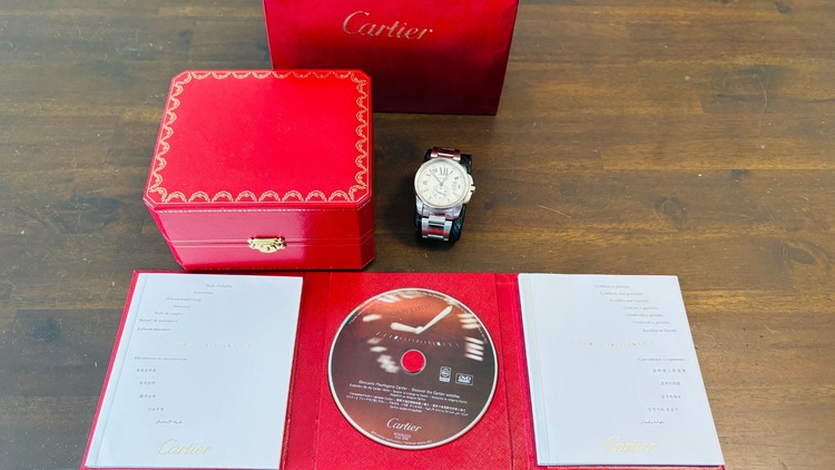 カリブル ドゥ カルティエ（高級時計）の商品画像 - 査定依頼日：2025年8月23日 - 最高査定価格：530,000円