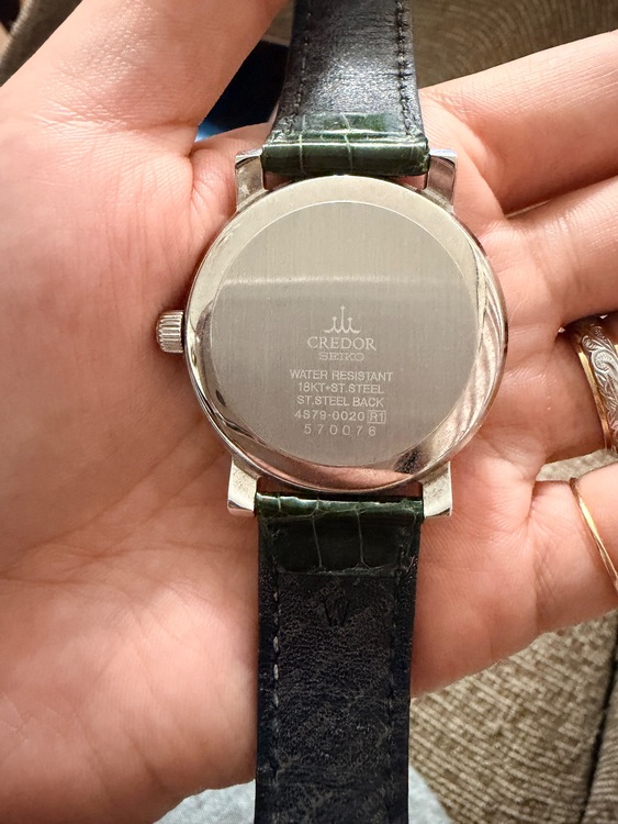 SEIKO/クレドール/4S79-0020/18KT/SS/（高級時計）の商品画像 - 査定依頼日：2025年11月4日 - 最高査定価格：150,000円