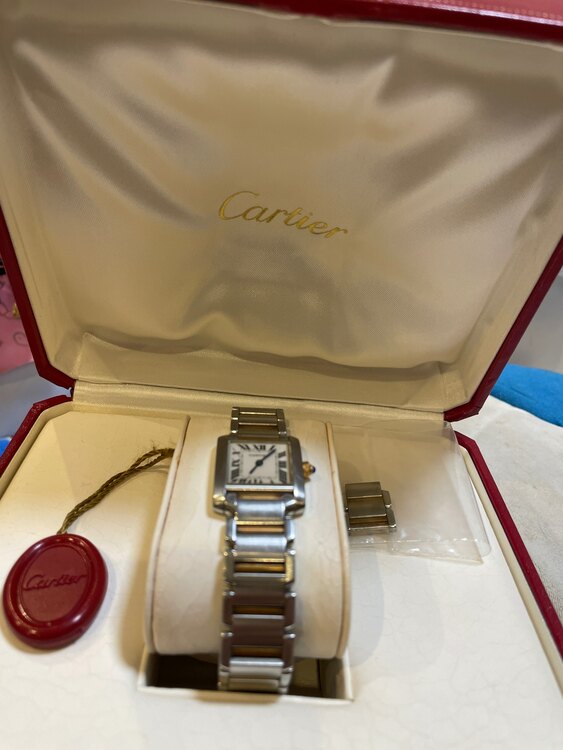カルティエ タンク cc57928（高級時計）の商品画像 - 査定依頼日：2025年1月5日 - 最高査定価格：400,000円