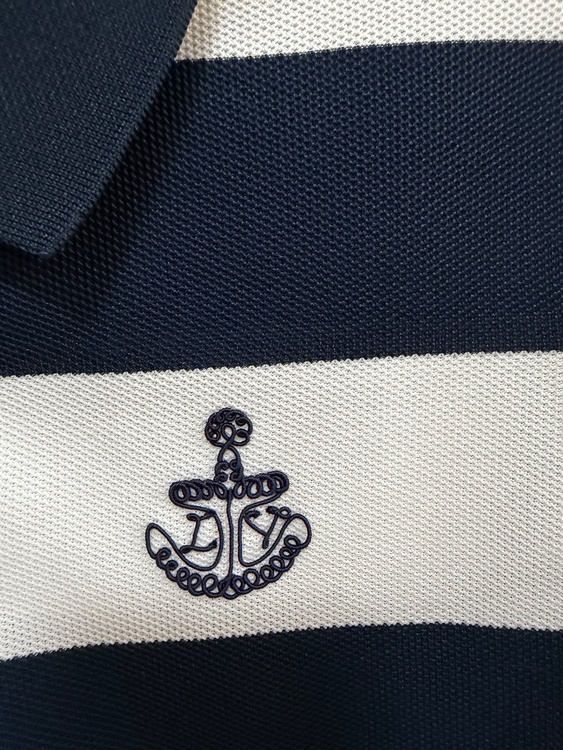 ルイ・ヴィトン ストライプ クロップド ポロトップ（古着・ファッション）の商品画像 - 査定依頼日：2026年9月22日 - 最高査定価格：20,000円