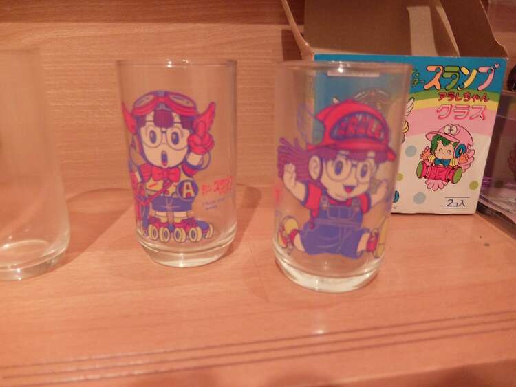 ドクタースランプアラレちゃん　サントリー　グラス　三ツ矢サイダー　レトログラス（その他のおもちゃ）の商品画像 - 査定依頼日：2025年2月5日