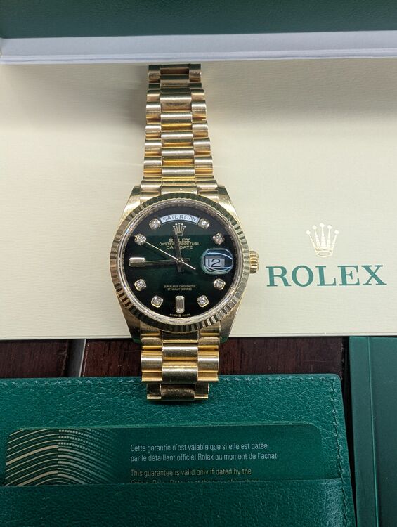 デイデイト（高級時計）の商品画像 - 査定依頼日：2025年7月12日 - 最高査定価格：6,500,000円