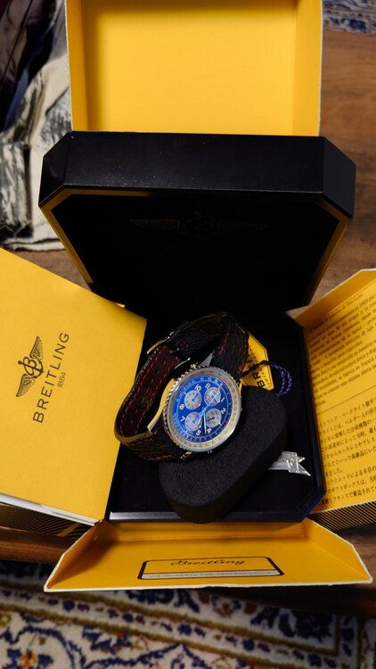 ブライトリング ナビタイマー （高級時計）の商品画像 - 査定依頼日：2026年3月15日 - 最高査定価格：450,000円