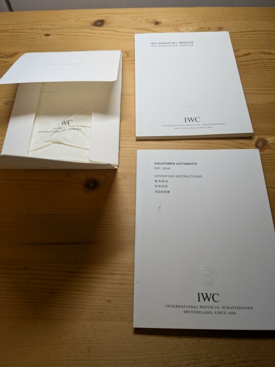 IWC アクアタイマー（高級時計）の商品画像 - 査定依頼日：2026年5月23日 - 最高査定価格：350,000円