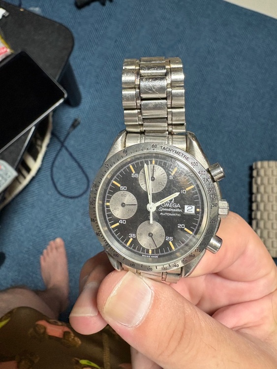 オメガ スピードマスター OMEGA Speedmaster AUTOMATIC（高級時計）の商品画像 - 査定依頼日：2025年9月19日 - 最高査定価格：250,000円