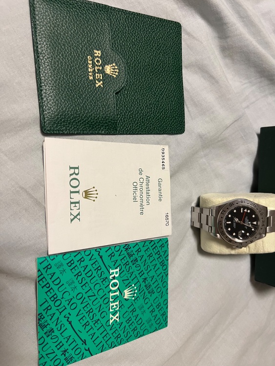 ロレックス エクスプローラー 1657（高級時計）の商品画像 - 査定依頼日：2025年9月16日 - 最高査定価格：1,030,000円