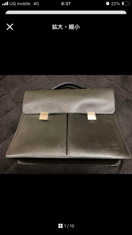 ルイヴィトン タイガ （ブランドバッグ）の商品画像 - 査定依頼日：2025年3月12日 - 最高査定価格：6,000円