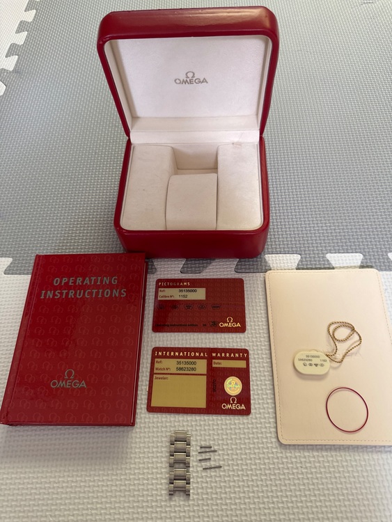 オメガ スピードマスター 3513500（高級時計）の商品画像 - 査定依頼日：2025年6月22日 - 最高査定価格：235,000円