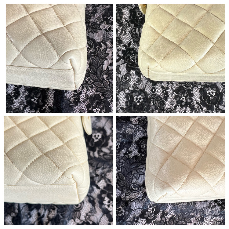 CHANEL キャビアスキンマトラッセ チェーンショルダー　ファスナー開閉タイプ（ブランドバッグ）の商品画像 - 査定依頼日：2022年3月9日