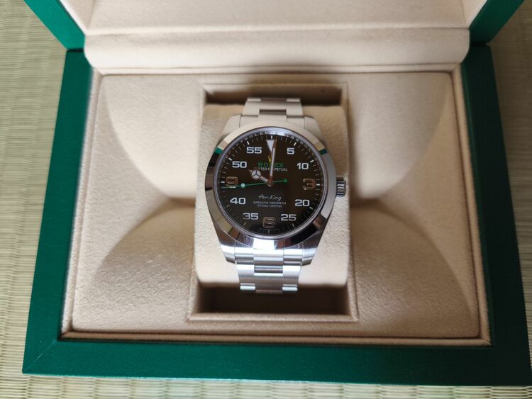 ロレックス エアキング 11690（高級時計）の商品画像 - 査定依頼日：2025年10月12日 - 最高査定価格：1,050,000円