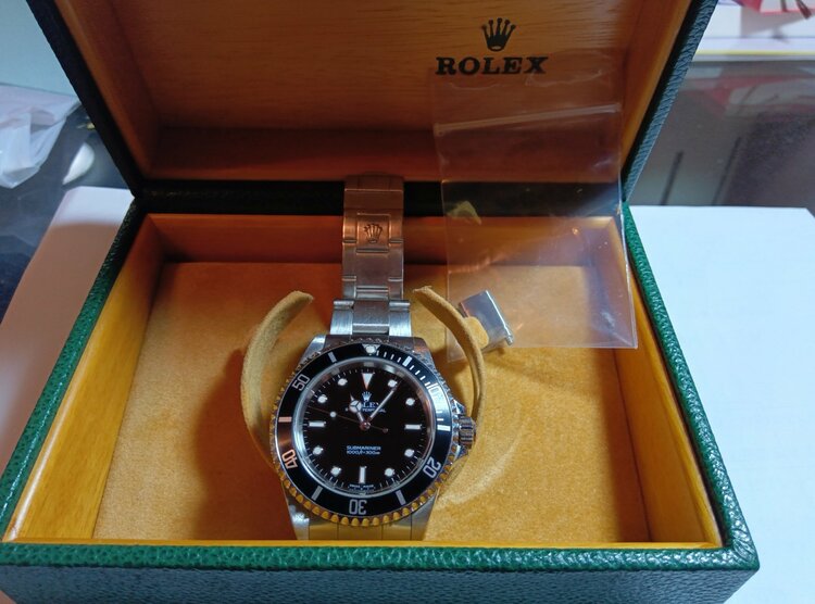 ロレックス サブマリーナー 14060M（高級時計）の商品画像 - 査定依頼日：2026年1月25日 - 最高査定価格：1,500,000円