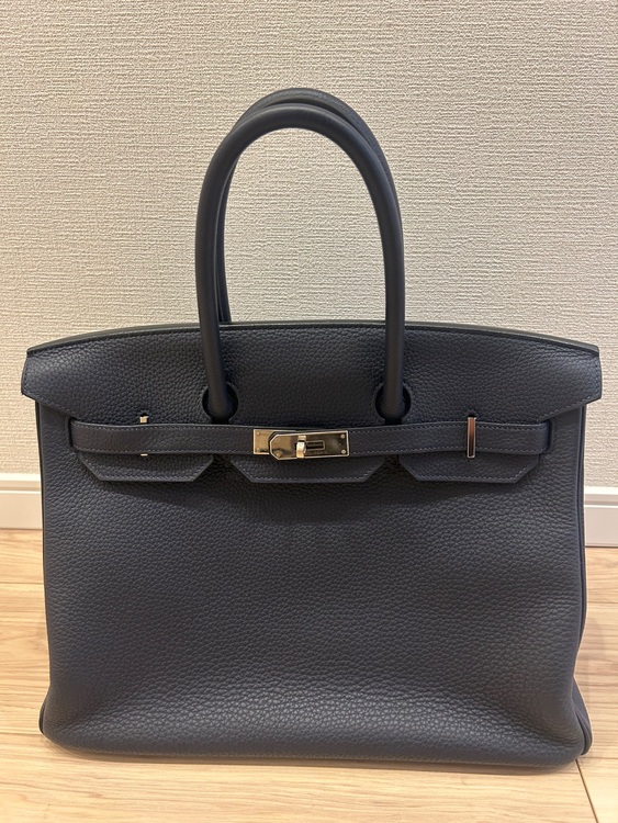 バーキン35 ブラーニュイ　シルバー金具（ブランドバッグ）の商品画像 - 査定依頼日：2025年8月29日 - 最高査定価格：1,800,000円