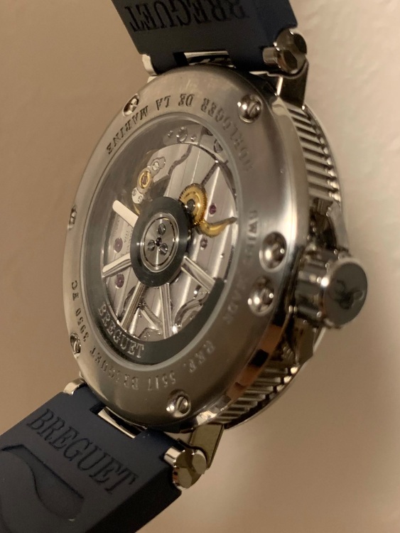 ブレゲ マリーン ①5517TI/Y1/5ZU （高級時計）の商品画像 - 査定依頼日：2025年9月3日 - 最高査定価格：1,500,000円