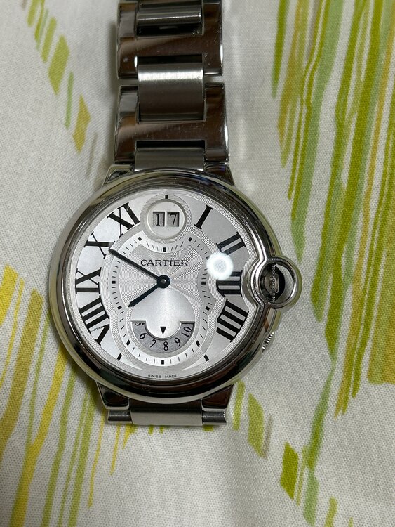 カルティエ バロンブルー （高級時計）の商品画像 - 査定依頼日：2025年5月17日 - 最高査定価格：500,000円