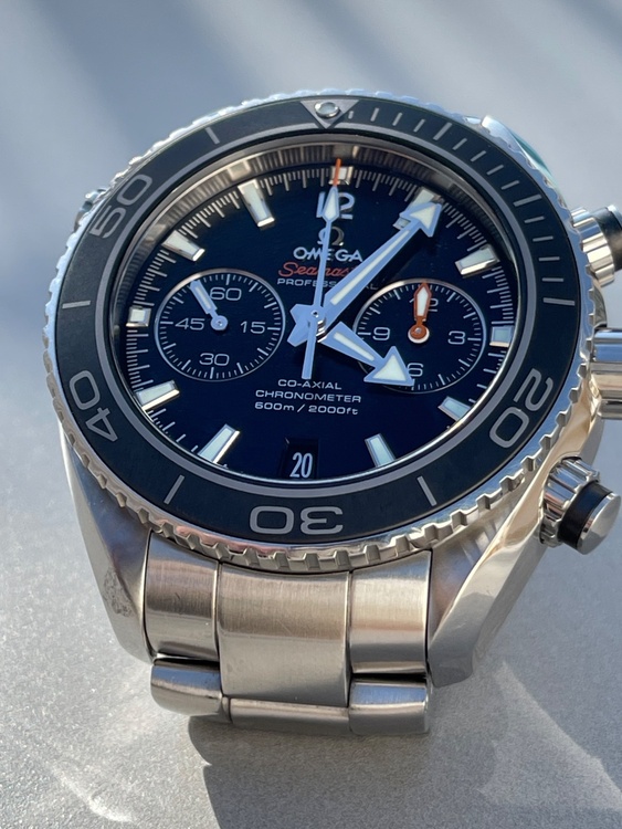 OMEGA シーマスター プラネットオーシャン（高級時計）の商品画像 - 査定依頼日：2026年9月15日 - 最高査定価格：100,000円