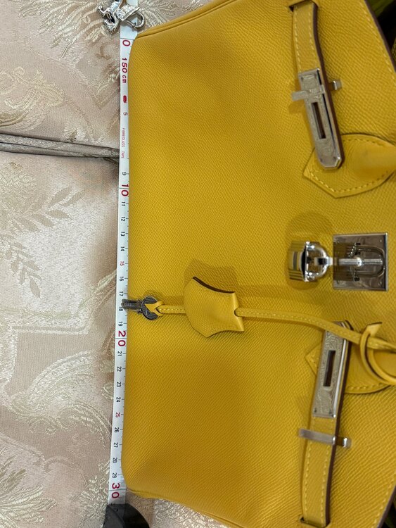 バーキン30 イエロー（ブランドバッグ）の商品画像 - 査定依頼日：2024年12月23日 - 最高査定価格：1,320,000円