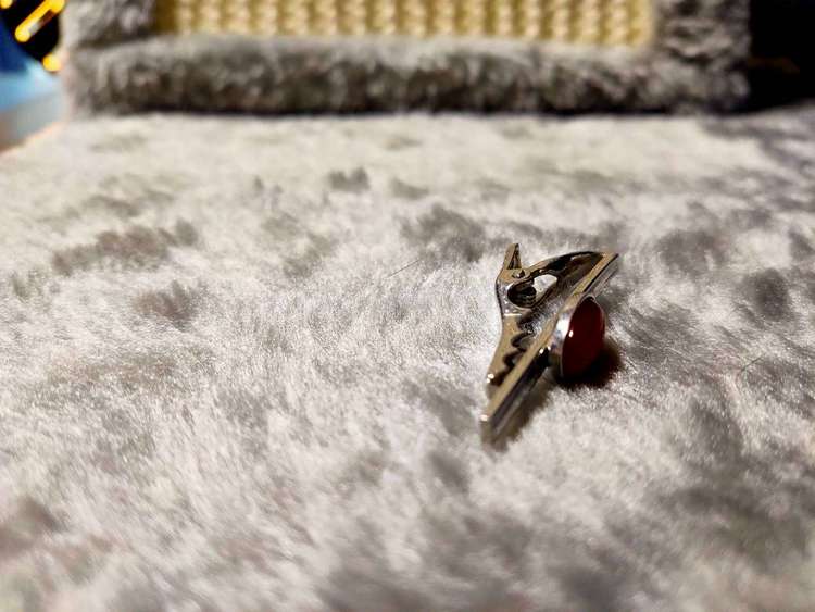 サンコーラル（SUN CORAL）　ネクタイピン（宝石）の商品画像 - 査定依頼日：2023年2月11日