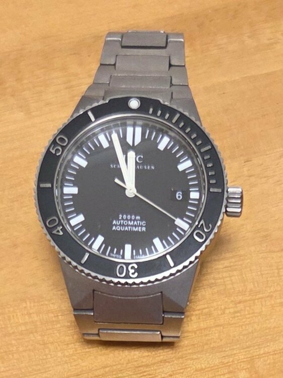 IWC アクアタイマー（高級時計）の商品画像 - 査定依頼日：2026年8月25日 - 最高査定価格：630,000円