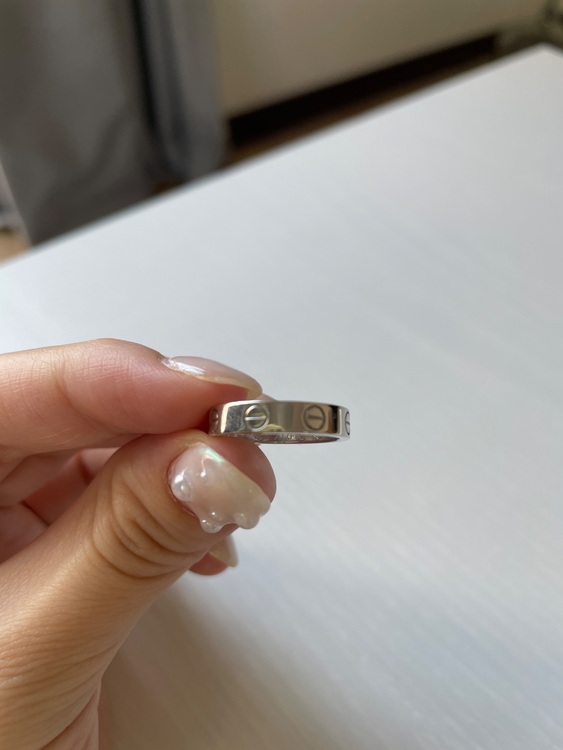 カルティエ　LOVE リング、スモールモデル（金・貴金属）の商品画像 - 査定依頼日：2025年8月4日 - 最高査定価格：100,000円