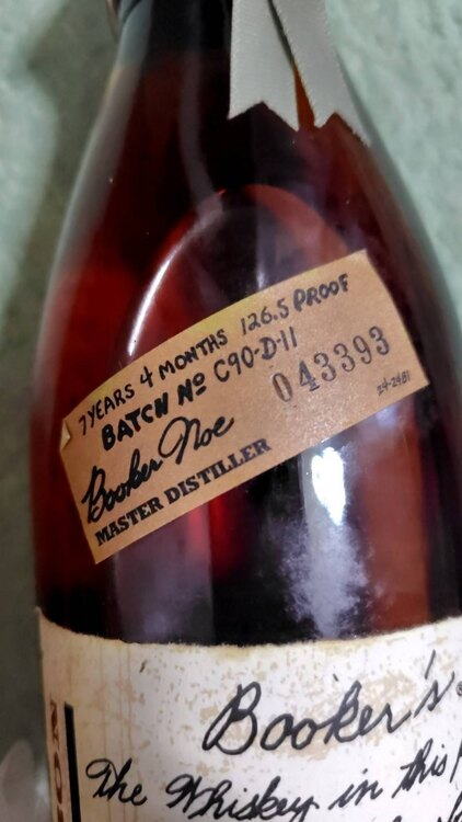 Booker Noe C90-D-11（お酒）の商品画像 - 査定依頼日：2025年1月22日 - 最高査定価格：35,000円