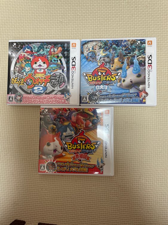 妖怪ウォッチ（ゲーム機本体・ゲームソフト）の商品画像 - 査定依頼日：2023年7月27日 - 最高査定価格：2,000円