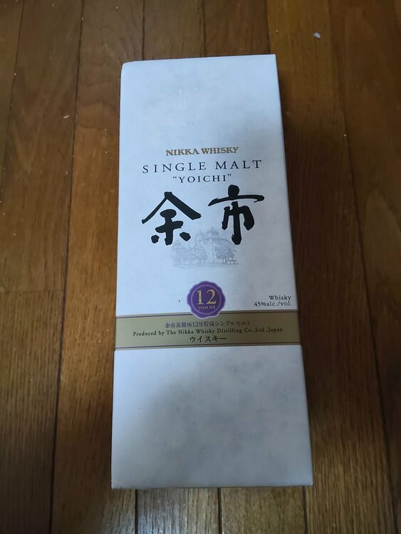 余市12年（お酒）の商品画像 - 査定依頼日：2026年2月15日 - 最高査定価格：36,000円